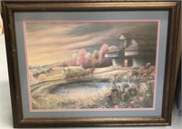 Arnold McDowell “Hiwasee Evening” signed Print