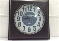 Vintage Style Parisian Metal Clock K8A