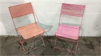 Retro Metal Garden Chairs K8B