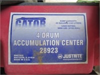 Plastic 4 Drum Accumulation Center,