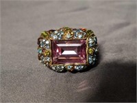 Stunning Heidi Daus Multi-Colored Ring