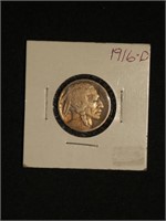 1916-D Buffalo Nickel - Denver Mint