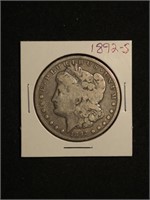 1892-S Morgan Silver Dollar - San Francisco Mint