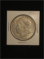 1921-D Morgan Silver Dollar - Denver Mint