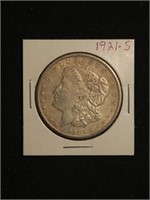 1921-S Morgan Silver Dollar - San Francisco Mint