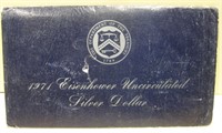 1971 UC Eisenhower Silver Dollar Proof Set