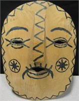 6" X 8.5" Wood Tate Nakawe (Grandmother) Mask