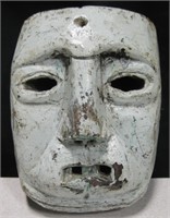 6.5" X 8" Wood Folk Mask