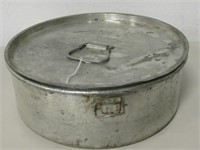 12"  Diameter Vtg Military Cooking Pot
