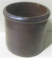 Vintage Stoneware Crock - 7.5" x 8" Diameter
