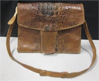 Vintage Alligator Leather Purse