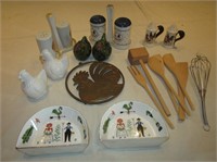 Assorted Kitchen Chicken Themed Lot