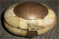 Bone & Brass Trinket / Jewelry Box