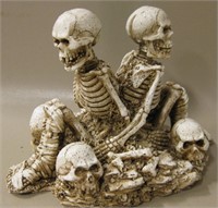 Decorative Resin Skeleton Figure