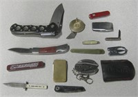 Lot Of Assorted Pocket Knives & Multi-Tools