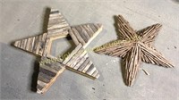 Wood art stars largest 24in