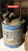 Galvanized fuel can 1gal