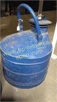 5gal blue fuel can