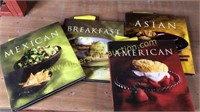 4 William Sonoma cookbooks