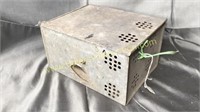 Vintage metal rat trap