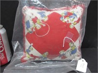 Vintage child's pillow