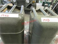 WWll Era Military Gas Cans Dated 1943