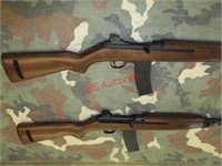 Two WWll Era 30 Caliber Carbine Rifles Air Soft
