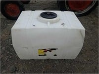 Case poly tank for spray rig