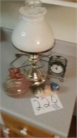 Lamp, Clock, Décor