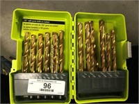 Ryobi Titanium Drill Bit Index