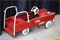 Fire Chief Pedal Car