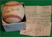 ROGER MARIS SIGNED RAWLINGS OFFICIAL NATIONAL