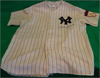MICKEY MANTLE SIGNED AUTHENTIC MITCHELL AND NESS