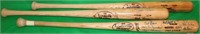LOT OF 3 LOUISVILLE SLUGGER SIGNED BATS TO