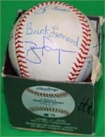 HALL OF FAME SIGNED RAWLINGS AMERICAN LEAGUE