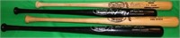 LOT OF 4 HALL OF FAME LOUISVILLE SLUGGER BATS TO