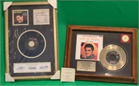 2 PIECE ELVIS PRESLEY LOT TO INCLUDE A FRAMED