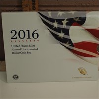 2016 Annual Uncirculated Dollar Coin Set