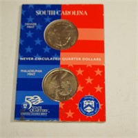 South Carolina Denver and Philly Coins