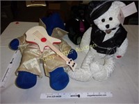 Collection of 3 Elvis Teddy Bears
