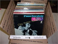Lot of 30 Elvis Record Albums