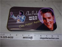 Elvis Collectors Knife & Keychain Set in Tin