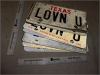 11 License Plates - Elvis