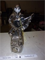 Silver Elvis Whiskey Decanter - Musical