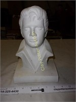 Elvis Bust Chalk Statue