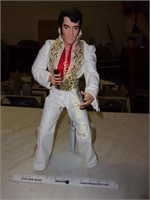 Large Elvis Doll on Stand