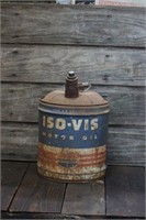 ISO-VIS Motor Oil Can