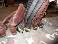 3 Pairs of Riding Boots