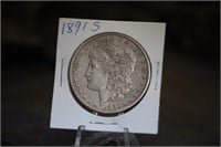 1891-S Morgan Silver Dollar 90%