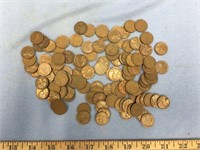 Bag of unsearched wheat pennies         (11)